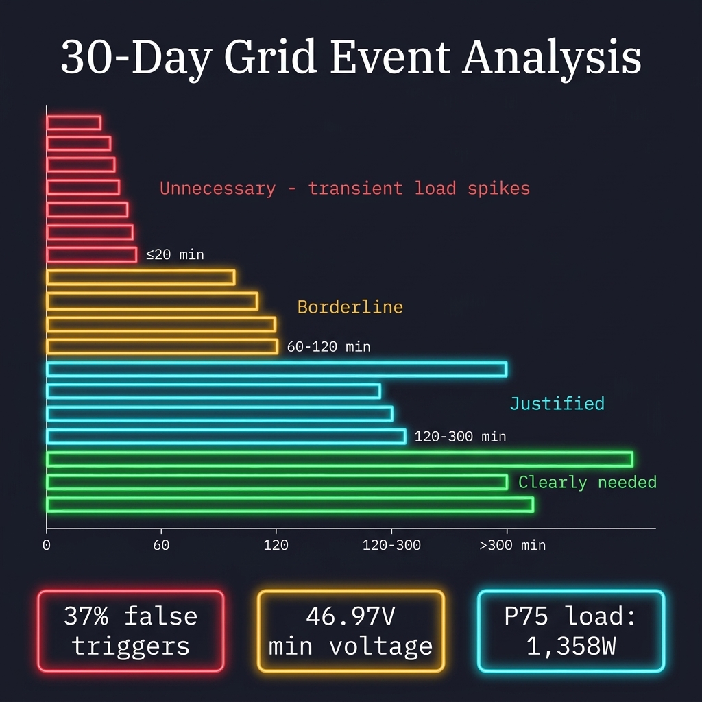 30-Day Grid Event Analysis