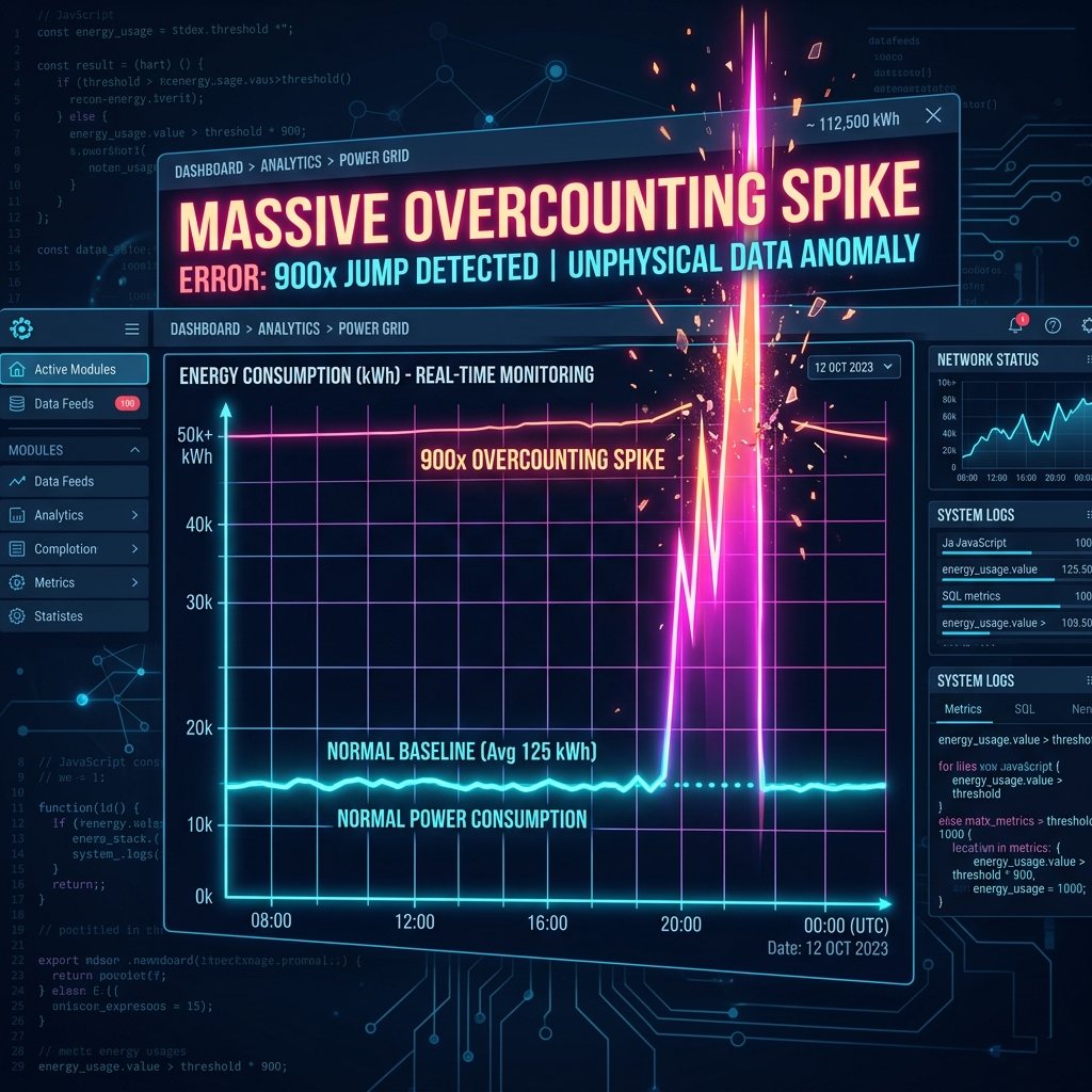 900x Overcounting Spike